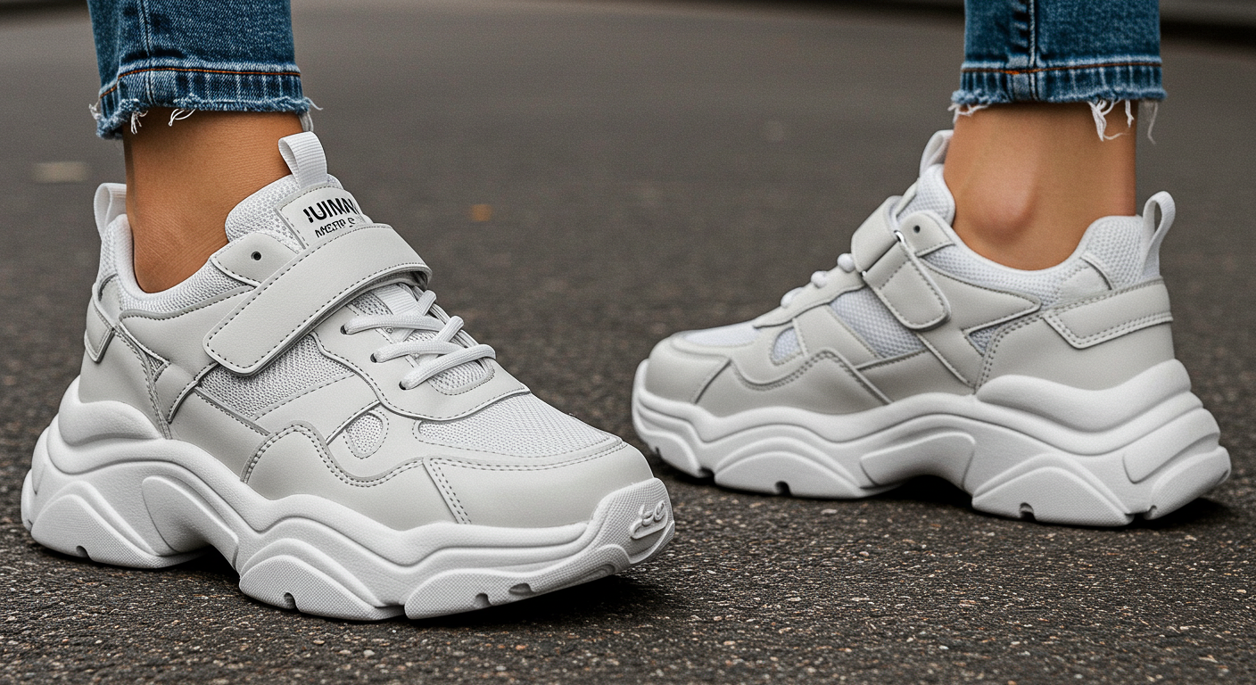 The Appeal of Chunky Velcro Sneakers