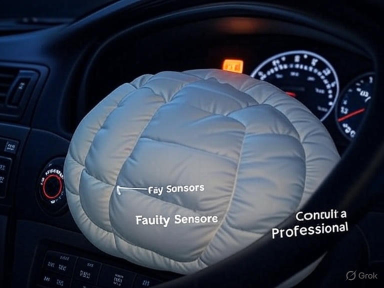 Why Recurring Airbag Warnings Matter Causes, Solutions, and Safety Risks